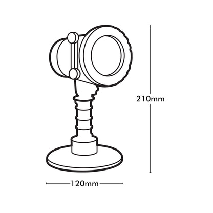 Arlec 5-theme LED light projector, animated celebration projector for events and holidays