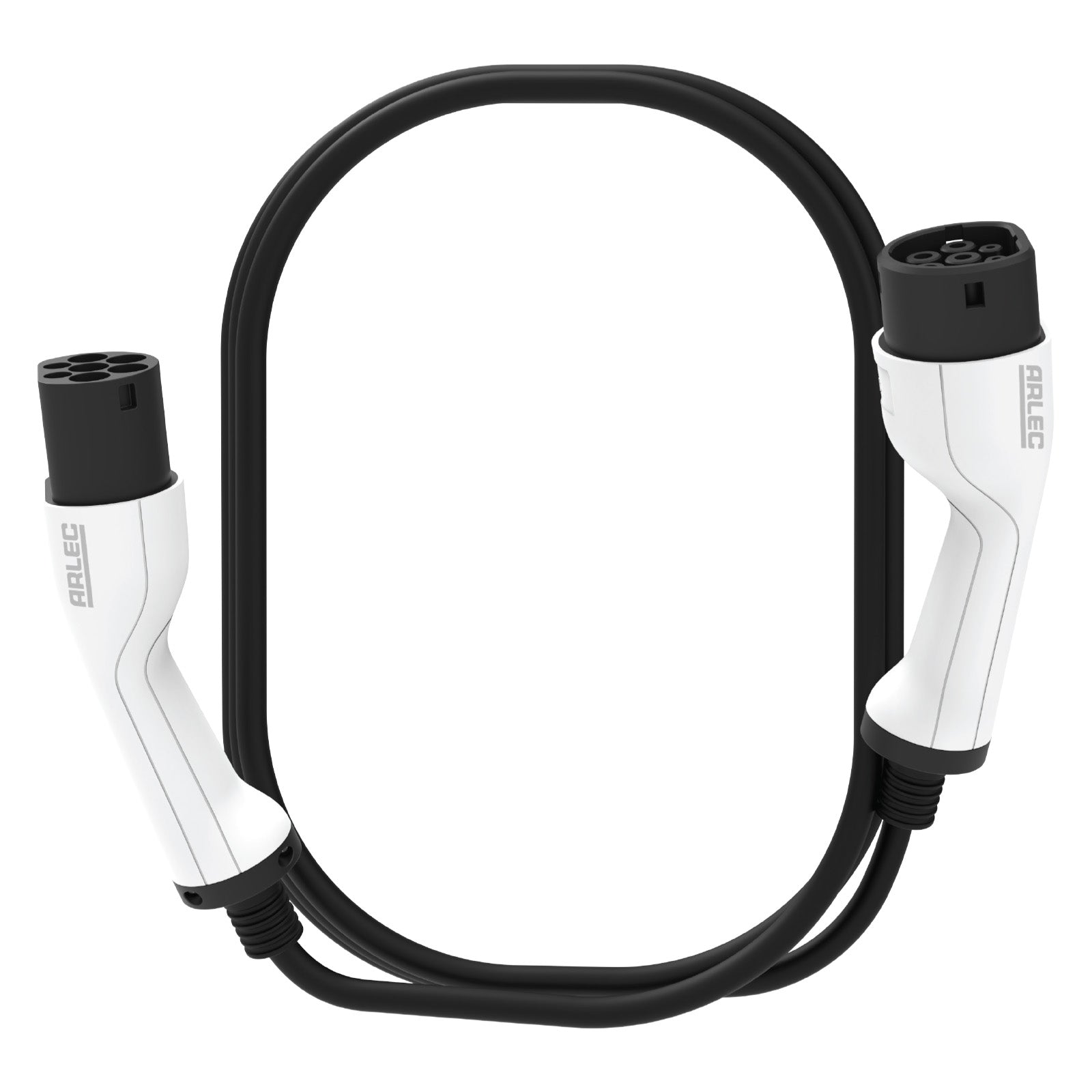 5m EV Charging Cable by Arlec, 4.6kW single-phase, IP65-rated, Type 2 connector for electric vehicles including Tesla