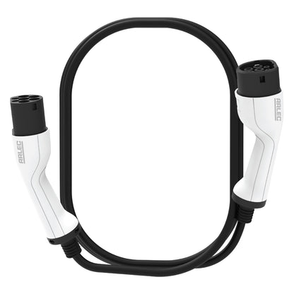 5m EV Charging Cable by Arlec, 4.6kW single-phase, IP65-rated, Type 2 connector for electric vehicles including Tesla