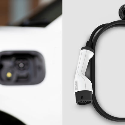 5m EV Charging Cable by Arlec, 4.6kW single-phase, IP65-rated, Type 2 connector for electric vehicles including Tesla