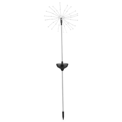 Arlec warm white LED starburst solar light – 60 LED decorative garden stake light with dusk sensor and IP44 rating