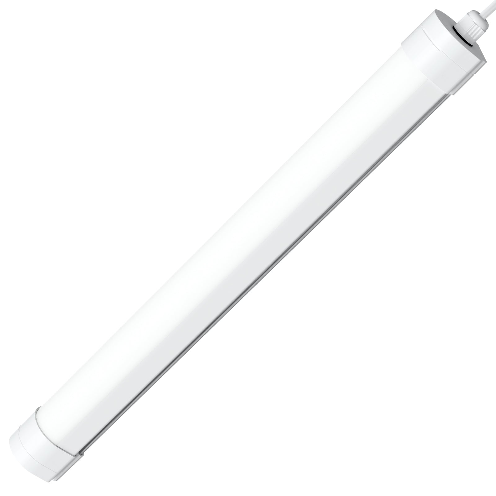 Arlec tri-proof LED batten light, dual-power waterproof LED light, DIY indoor outdoor batten