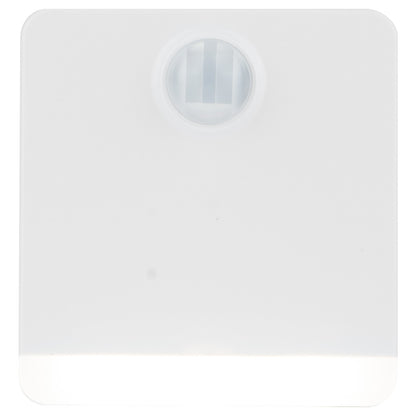 Arlec square white LED motion sensor night light with 3m range for indoor use