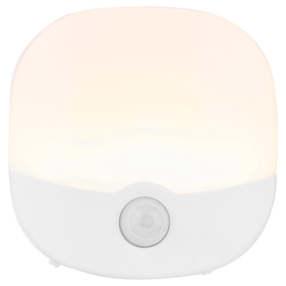 Arlec rechargeable square motion sensor LED night light, linkable indoor lamp