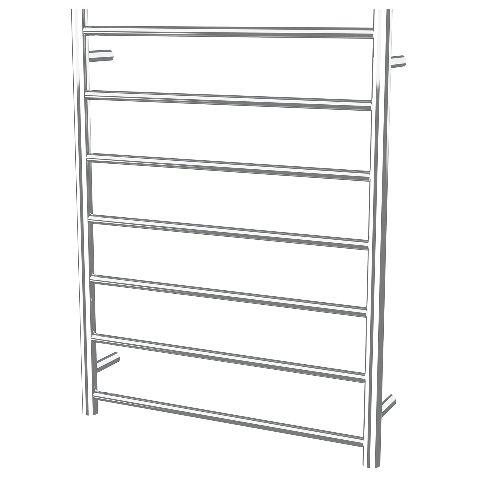Arlec 68W 7 bar stainless steel heated towel rail for bathrooms