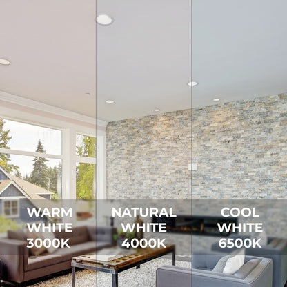 70mm Arlec 6W RGB+CCT LED downlight – smart Wi-Fi colour changing ceiling light