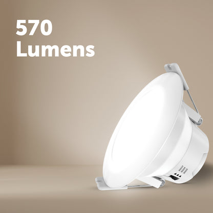 Arlec 6W dimmable tri-colour LED downlight, small cutout recessed light for ceilings