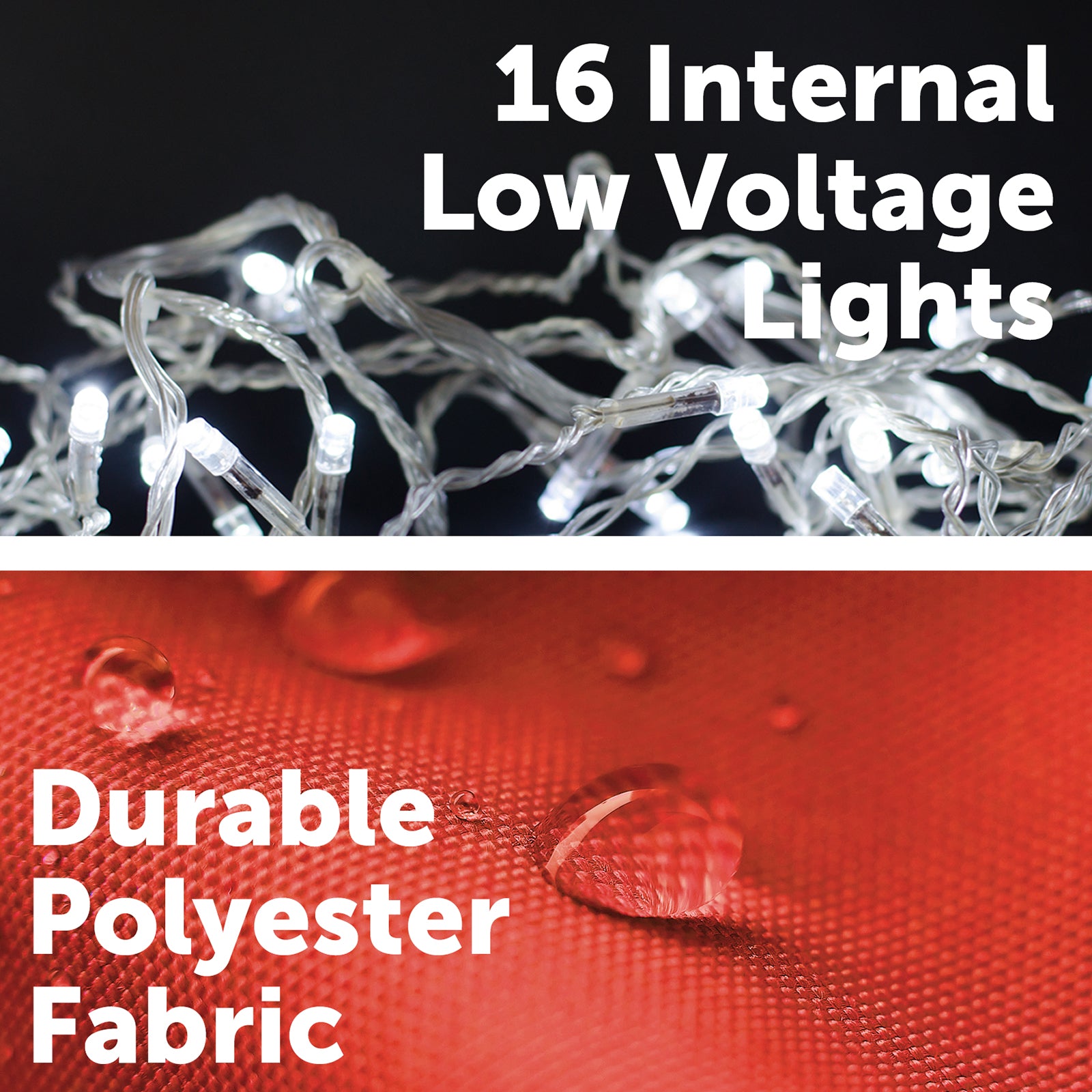 Arlec 6m inflatable Santa with LED lights – festive outdoor Christmas decoration with self-inflating low voltage design