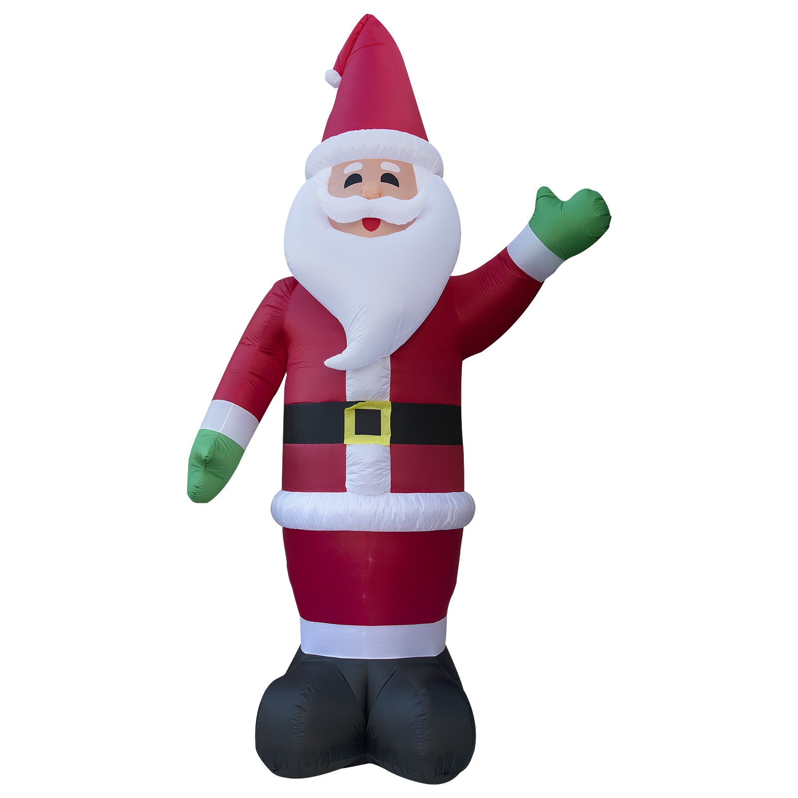 Arlec 6m inflatable Santa with LED lights – festive outdoor Christmas decoration with self-inflating low voltage design