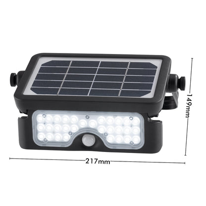 Arlec 7W integrated solar sensor LED floodlight – energy-efficient outdoor security lighting