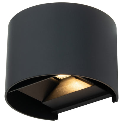 Arlec 7W LED Adjustable Beam Angle Up and Down Wall Light - exterior wall light, energy efficient LED