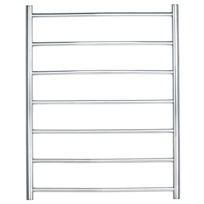 Arlec 70W curved 7 bar stainless steel towel rail for stylish bathroom heating