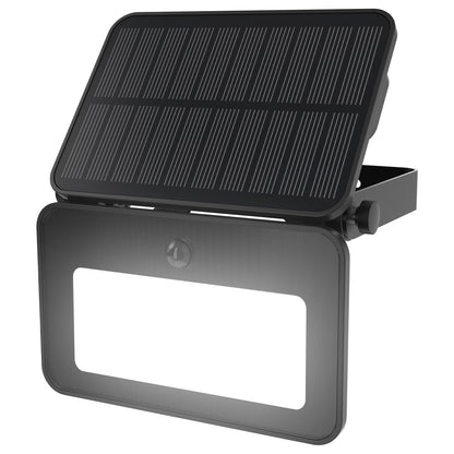 Arlec 800 lumen solar LED floodlight – PIR motion sensor light with 5m detection range and 10-hour run time