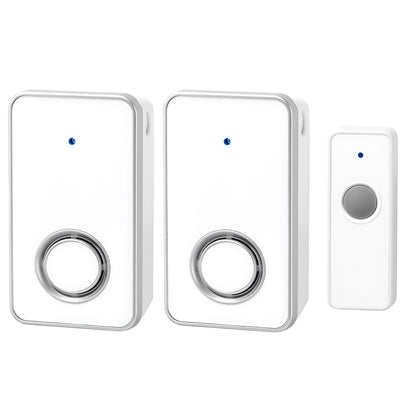 Arlec 80m Wireless Door Chime Plug In - 2 Pack – wireless door chime, smart doorbell chime, plug-in doorbell