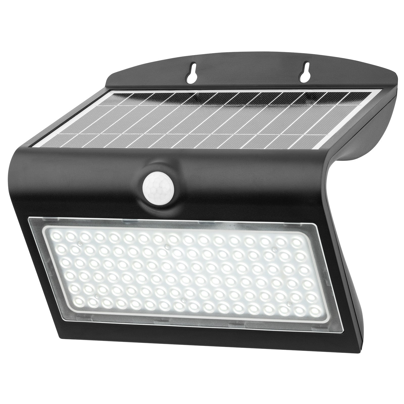 Arlec 850L Premium Solar LED Wall Light With Motion Sensor - solar powered light, motion sensor light, exterior wall light, energy efficient LED