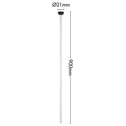 Arlec 900mm White Ceiling Fan Accessory Rod – Durable Extension Rod for High Ceilings