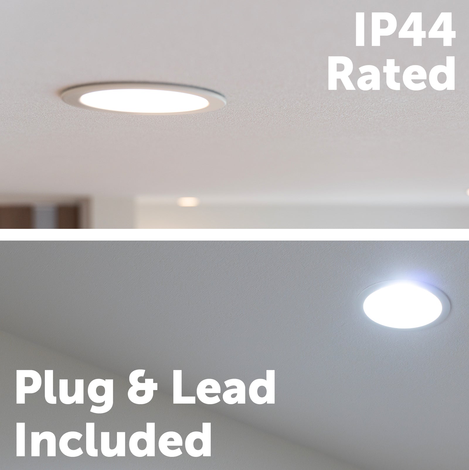 Arlec 9W RGB+CCT smart LED downlight – Wi-Fi app controlled colour changing ceiling light