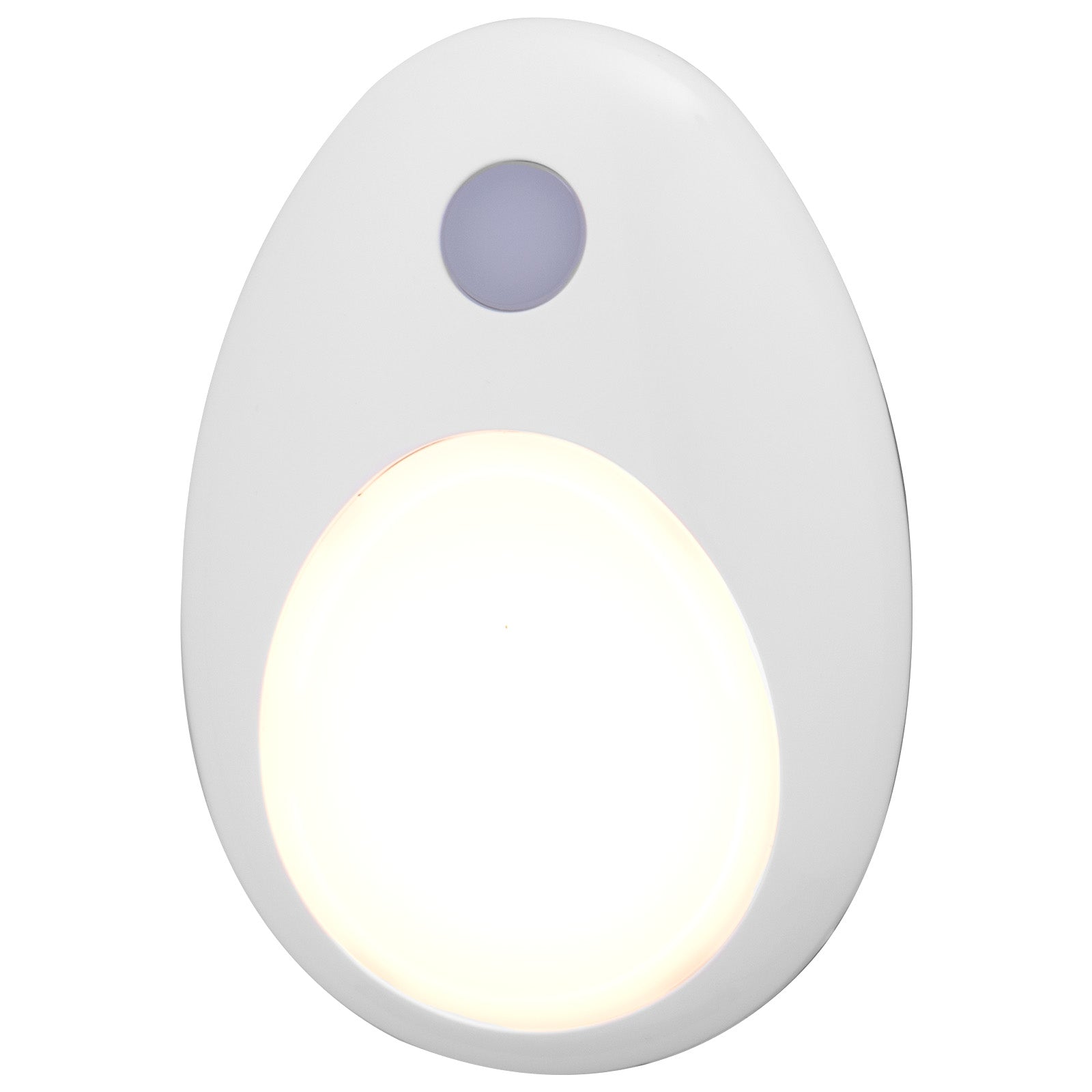 Arlec pebble-shaped LED night light with soft ambient lighting for bedrooms