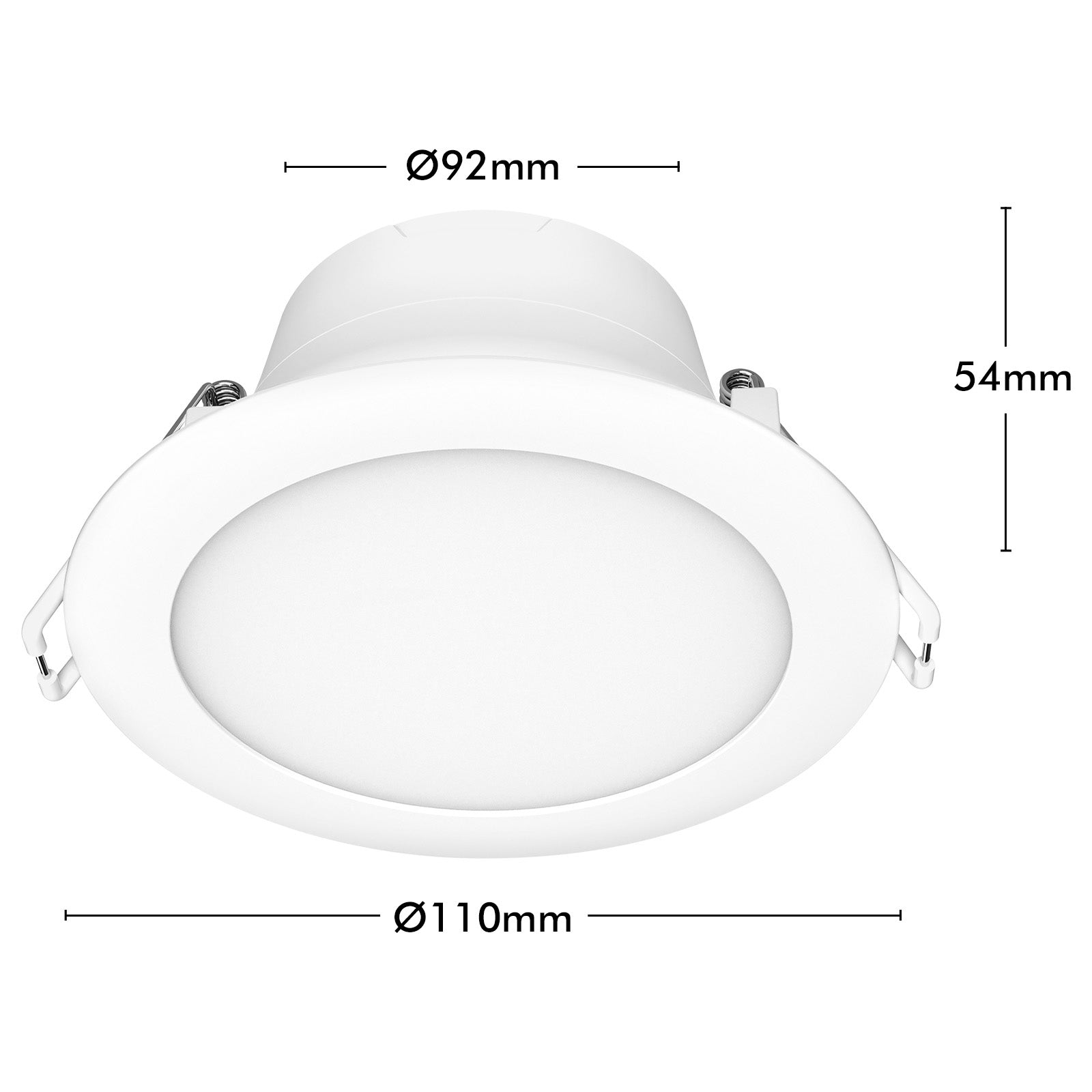 5 pack Arlec 9W RGB+CCT smart LED downlights – Wi-Fi ceiling lighting for home automation