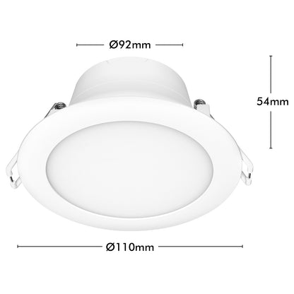 5 pack Arlec 9W RGB+CCT smart LED downlights – Wi-Fi ceiling lighting for home automation
