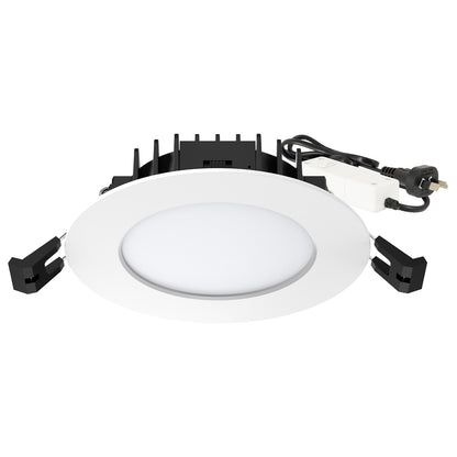 Arlec IP65 dimmable LED downlight, 92mm recessed tri-colour ceiling light for wet areas