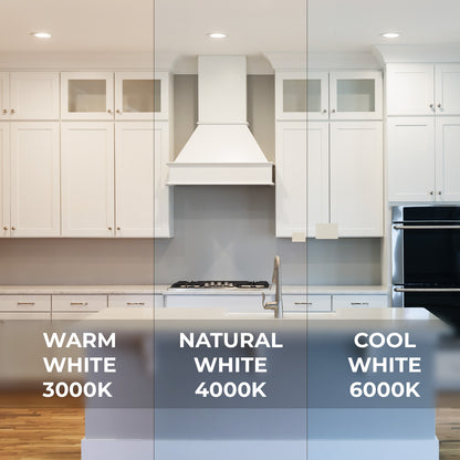 Arlec IP65 dimmable LED downlight, 92mm recessed tri-colour ceiling light for wet areas