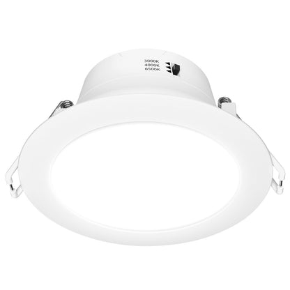 Arlec White 820lm LED Downlight with Flushed Lens