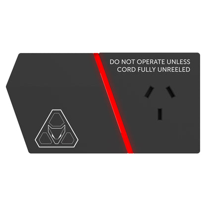 Arlec 2 outlet gaming powerboard with 30W PD fast charging, portable power hub