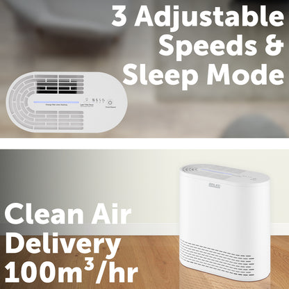 Arlec Air Purifier – Compact and Efficient Purifier with CADR 100m³/hr