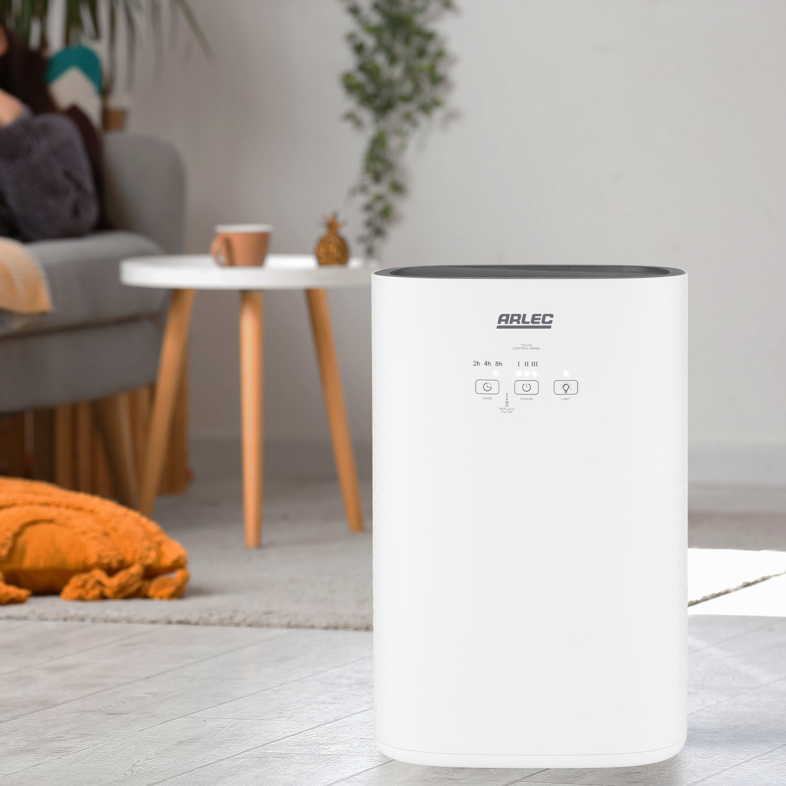 Arlec Air Purifier – High Capacity CADR 160 m³/hr for Cleaner Indoor Air
