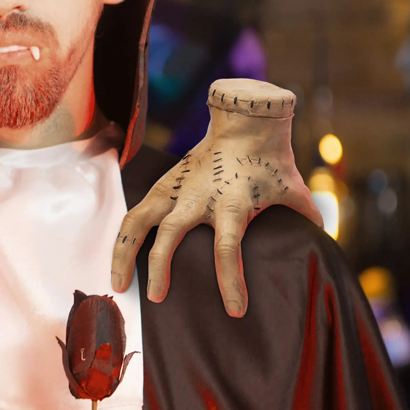 Arlec Halloween animated zombie hand prop for spooky home decor