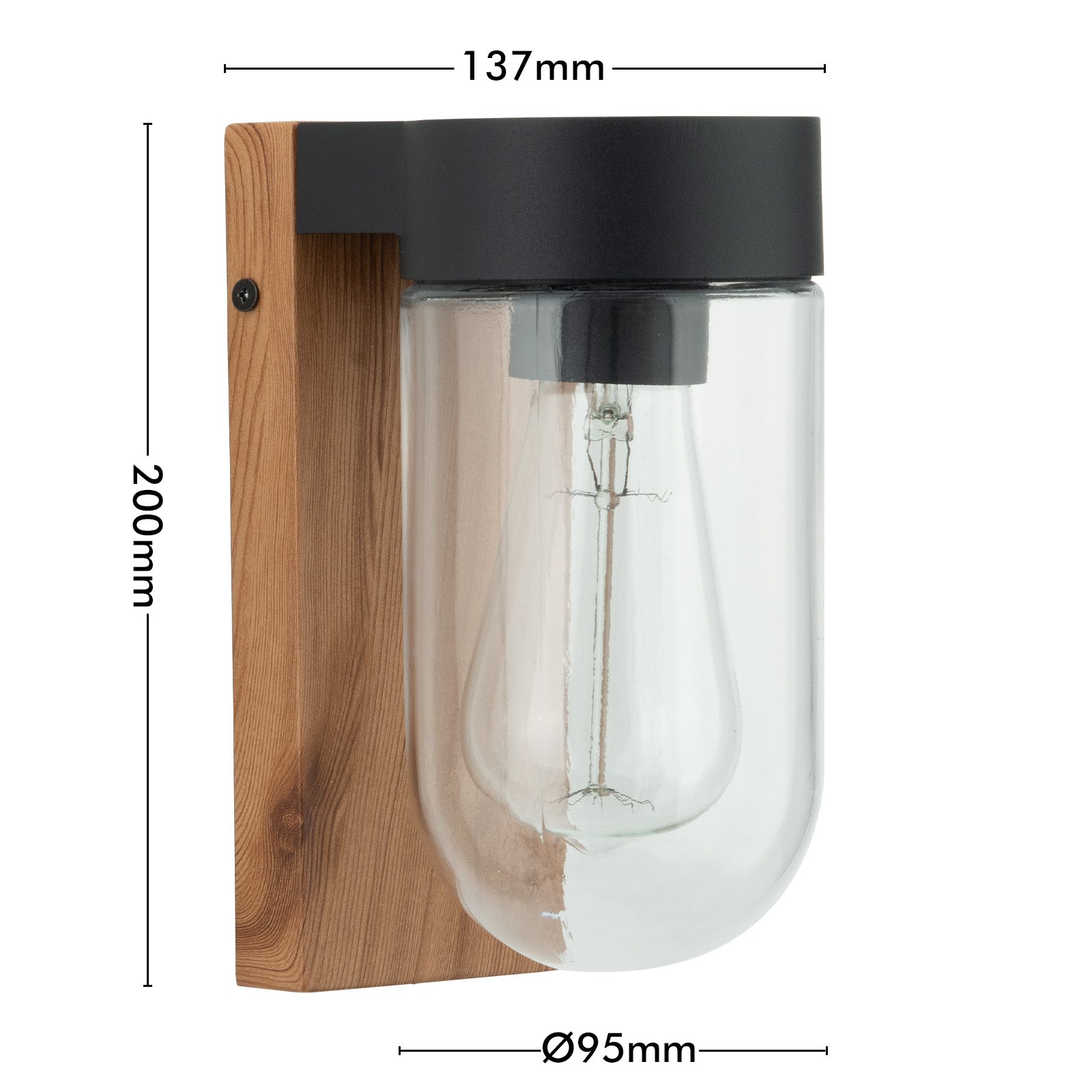 Arlec Ashley II Exterior Wall Light - exterior wall light