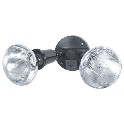 Arlec Black 150W Compact Twin Security Flood Light