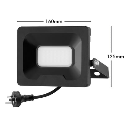 24W smart LED security floodlight with CCT control, Grid Connect app, Alexa and Google voice control