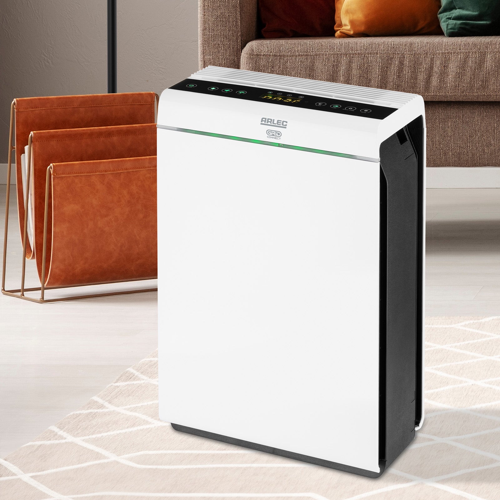 Arlec Smart Air Purifier With CADR Of 350m³/hr – smart air purifier, high CADR purifier, clean air system