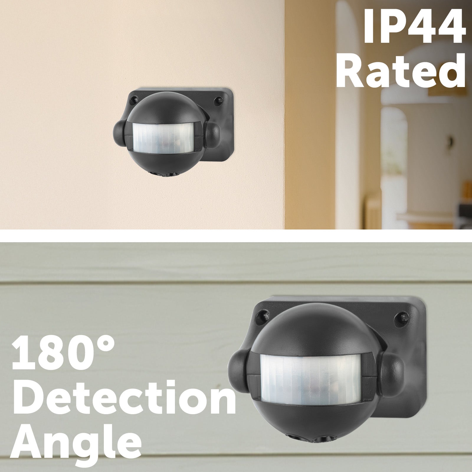 Arlec Alcyone sensor light – motion-activated 180° detection outdoor security light with timer and manual override