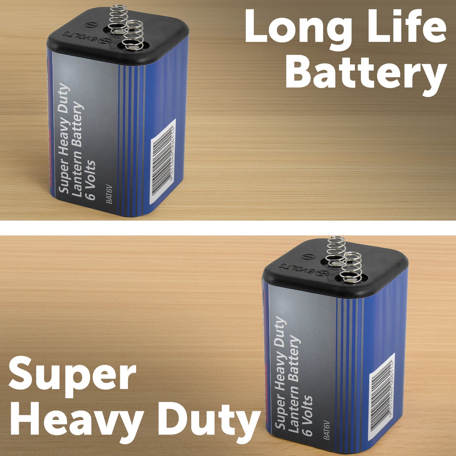 Arlec 6V lantern battery – heavy duty long life power
