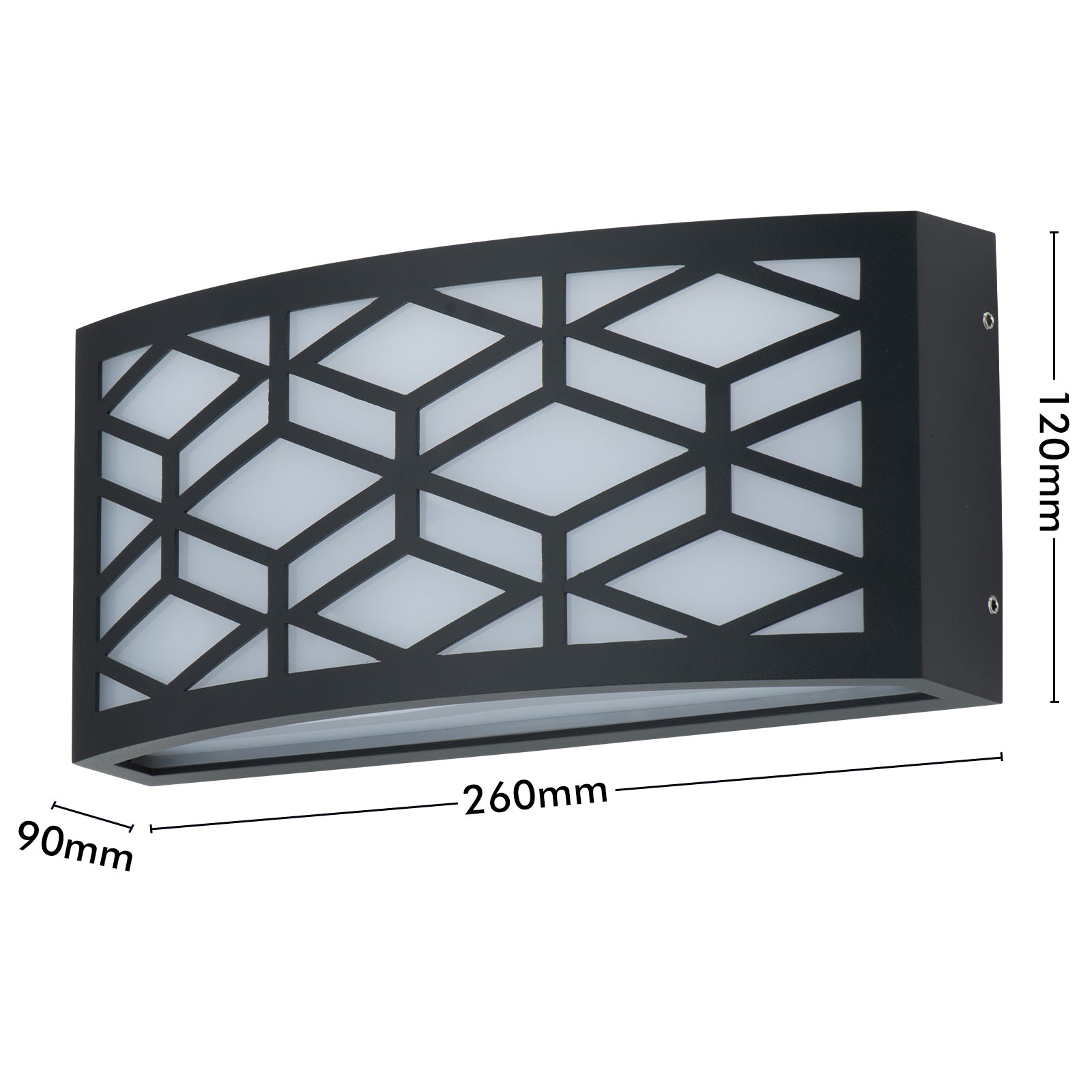 Arlec Burly LED Bunker Light - bunker wall light, energy efficient LED