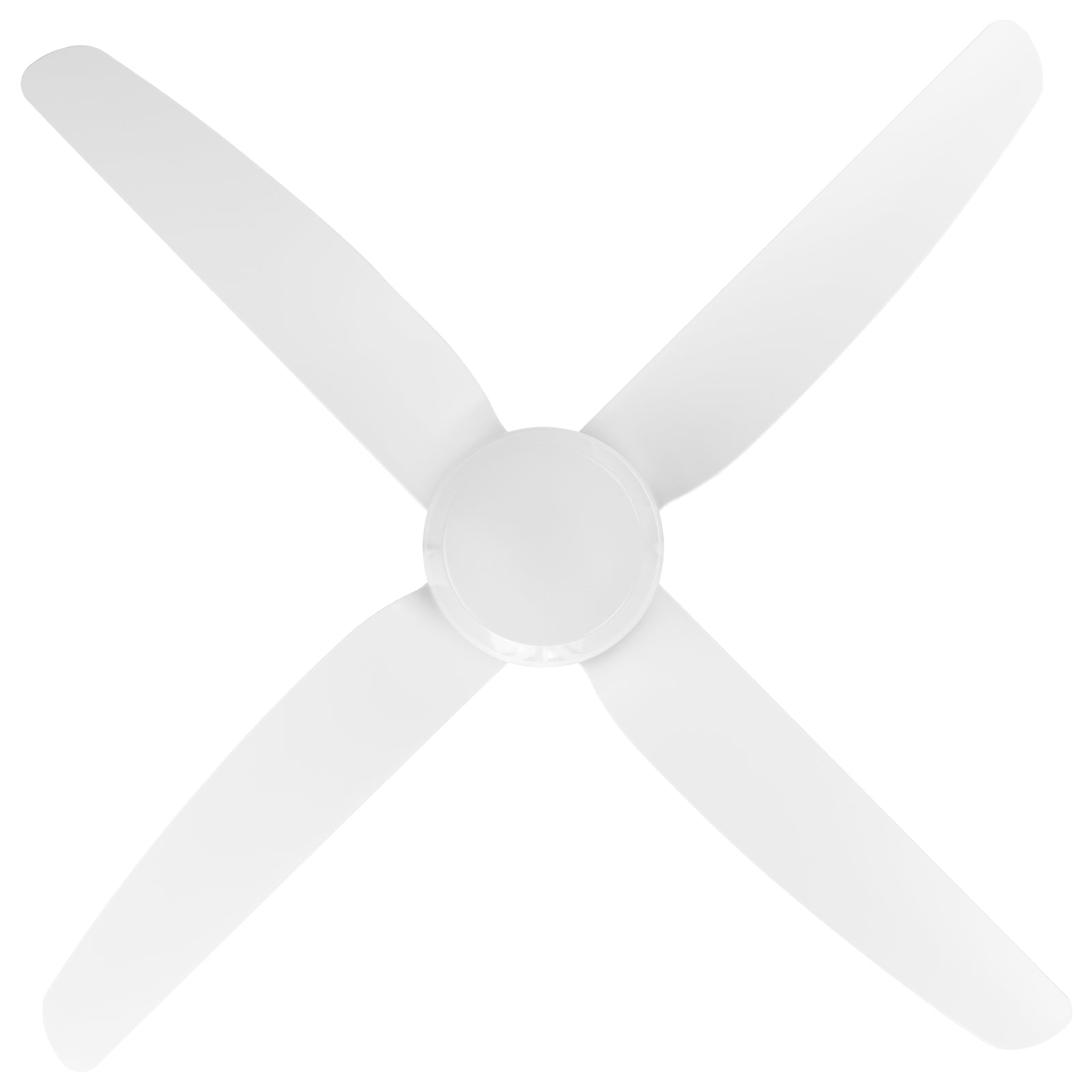 arlec 120cm chicago fan with light – ac motor ceiling fan; white 4 blade fan with clipper light; classic design with 3 speed control
