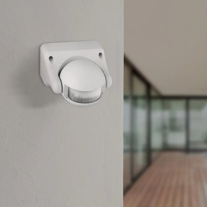 Compact Motion Sensor Arlec Compact Movement Activated Sensor White