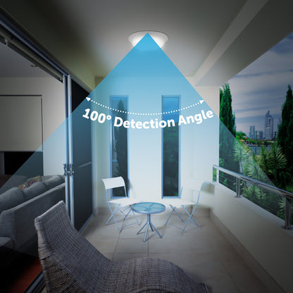 Arlec DIY Oyster Sensor Light - motion sensor light, easy DIY installation