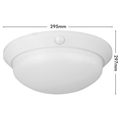 Arlec DIY Oyster Sensor Light - motion sensor light, easy DIY installation