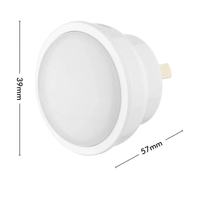 Arlec dusk to dawn LED night light twin pack with compact design and warm lighting