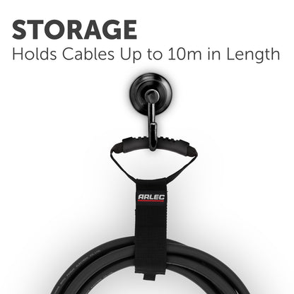 Arlec EV Charger Cable Strap for cable organization, adjustable hook-and-loop strap for electric vehicles