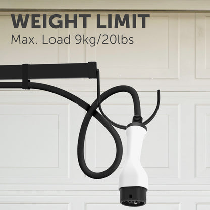 Arlec EV Charging Cable Management System for organized cable storage, wall-mountable, ideal for home or commercial use