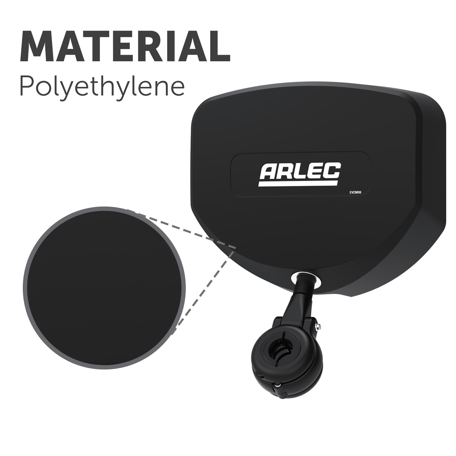 Arlec EV Charging Cable Retractor for electric vehicle cable management, wall-mountable, anti-tangle design