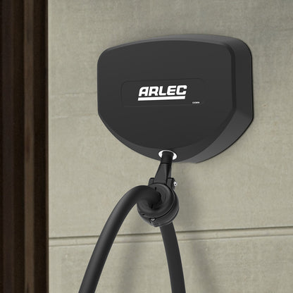 Arlec EV Charging Cable Retractor for electric vehicle cable management, wall-mountable, anti-tangle design