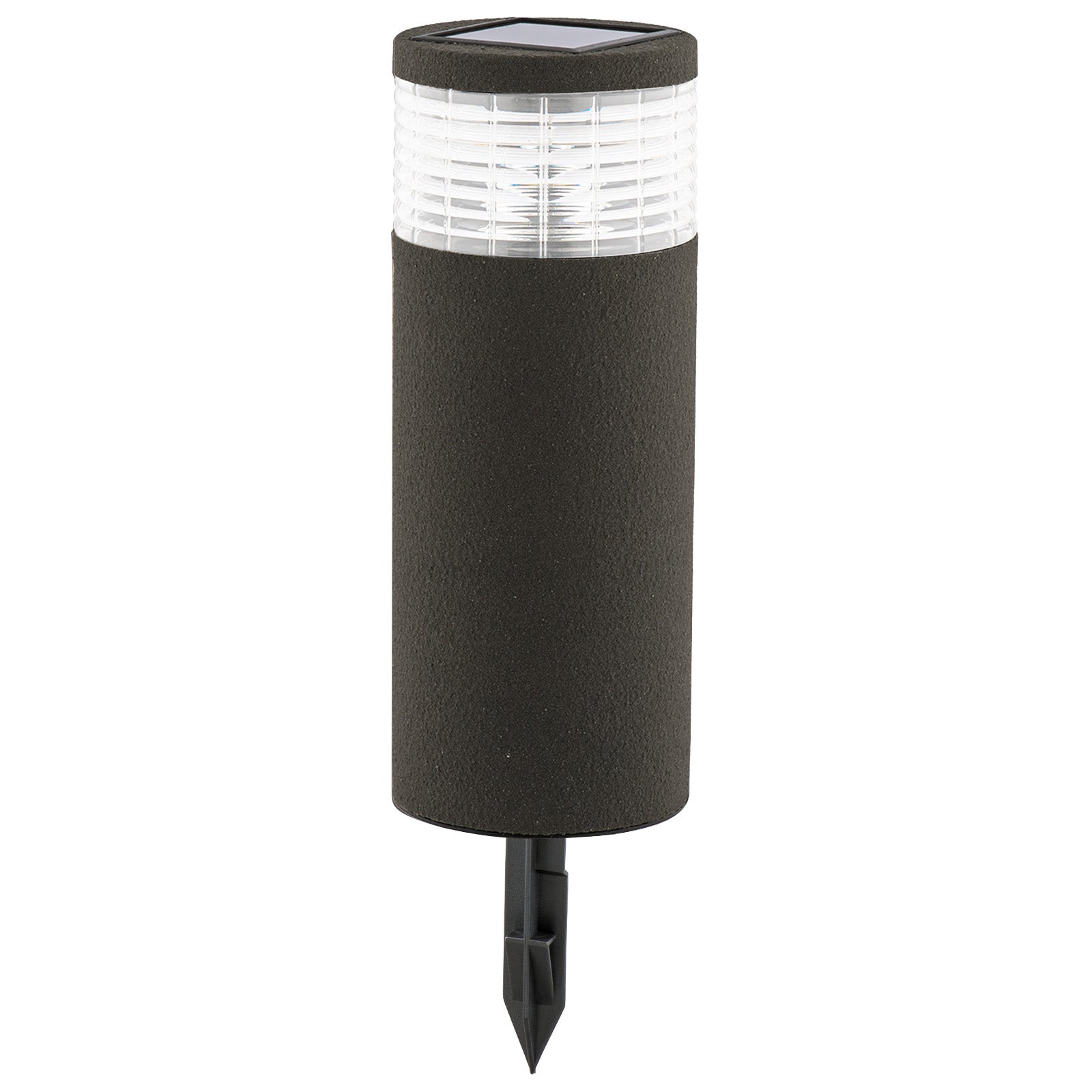 Arlec Grey Render Finish Sandor Solar Bollard Light