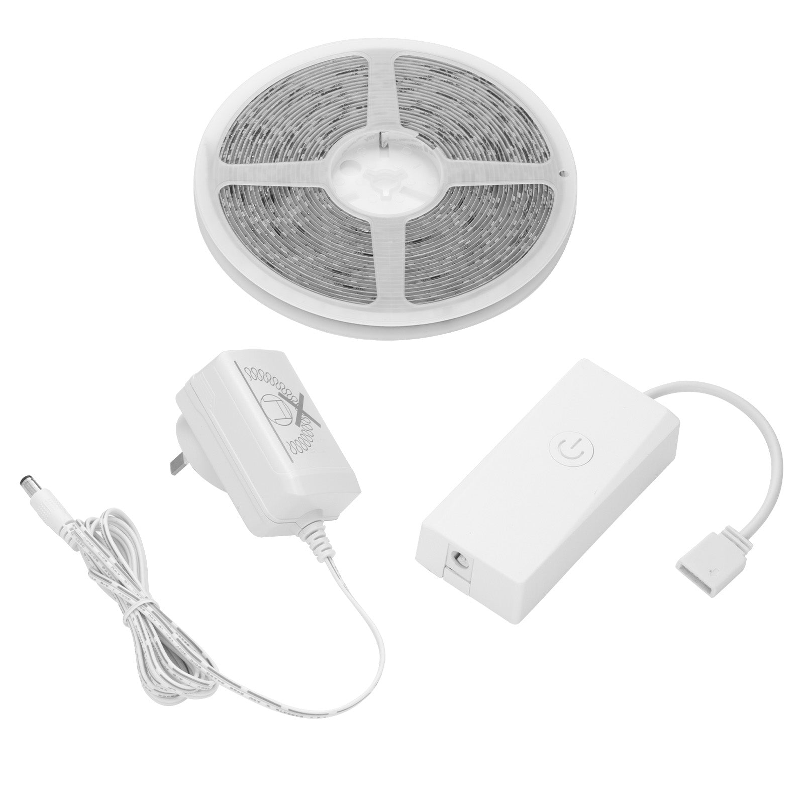 Arlec 10m RGB smart LED strip light with Grid Connect app, vibrant color control
