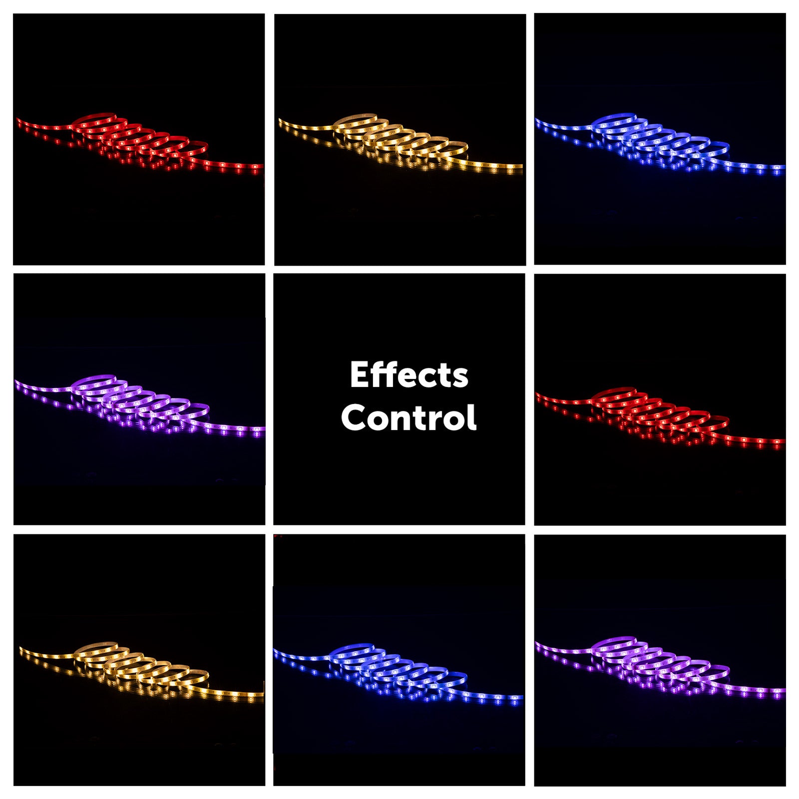 Arlec 10m RGB smart LED strip light with Grid Connect app, vibrant color control
